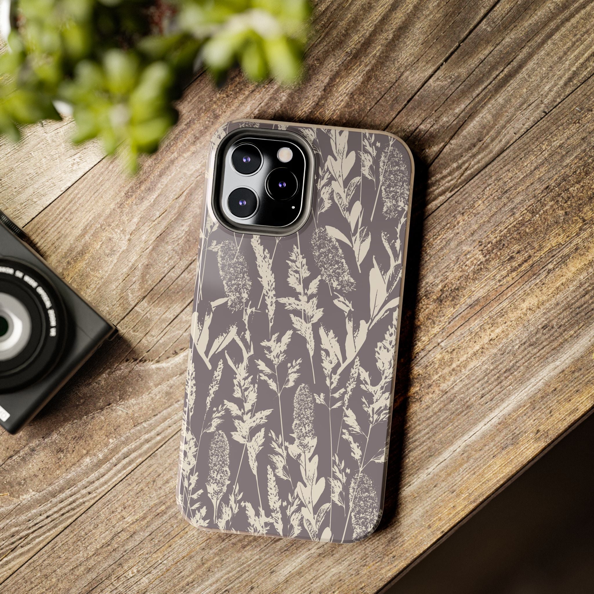 Iphone Case - Grasses Lavender design
