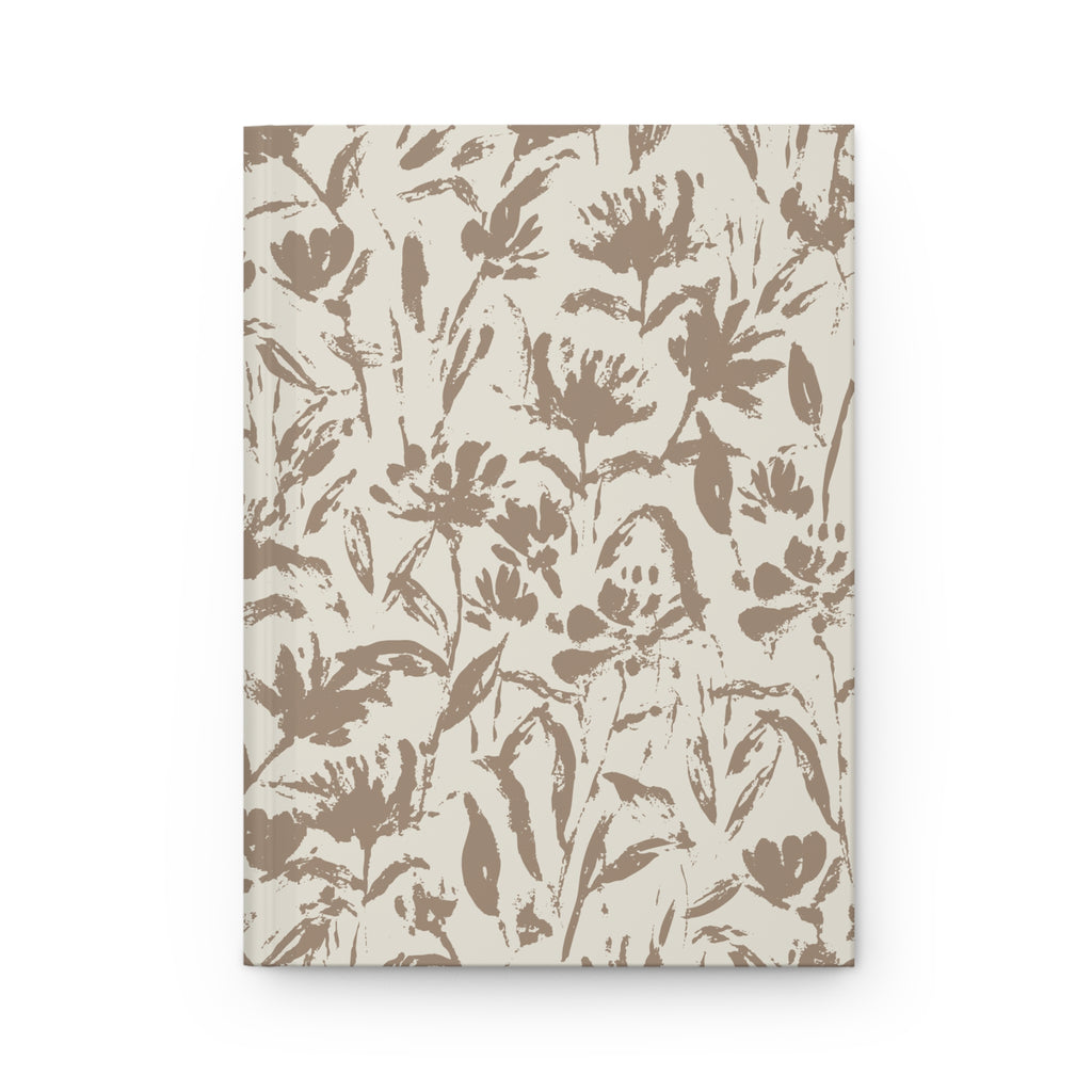 Windswept Floral Hardcover Journal