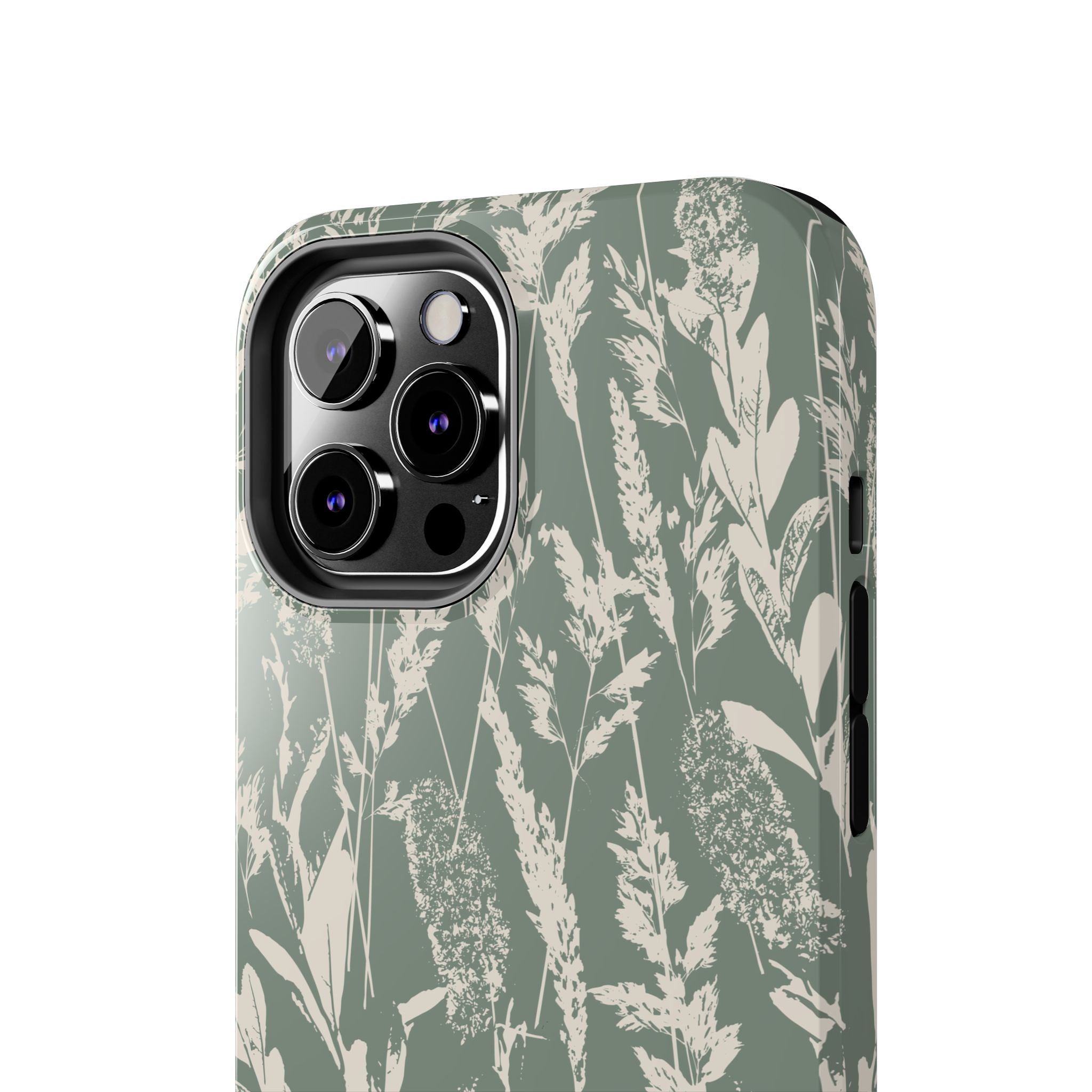 Iphone Case - Grasses Sage Green Design