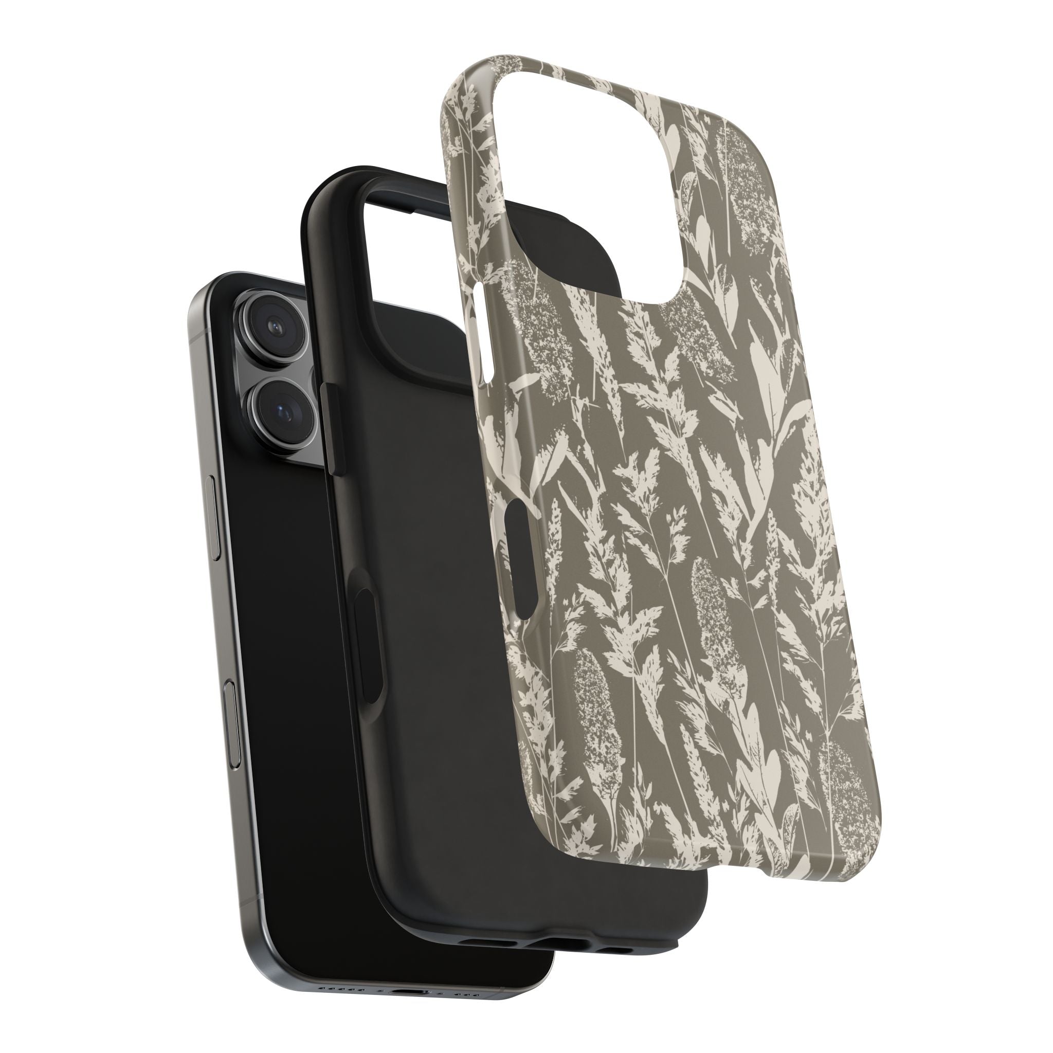 Iphone Case - Grasses Greige Design