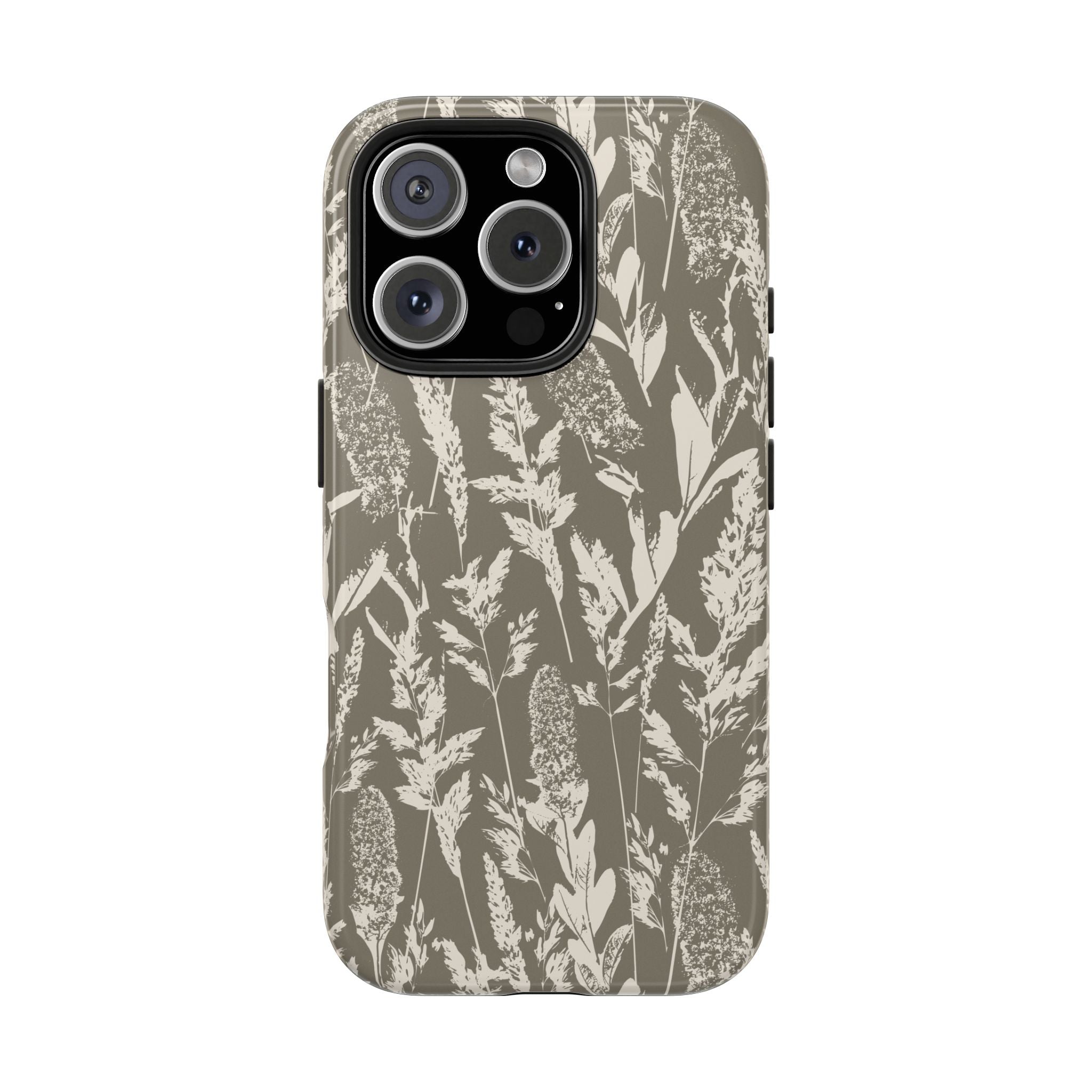 Iphone Case - Grasses Greige Design