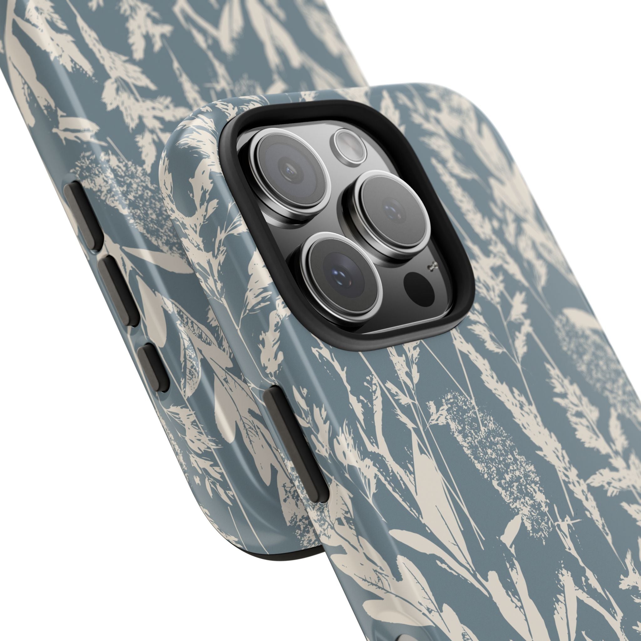Iphone Case - Grasses Sky Blue Design