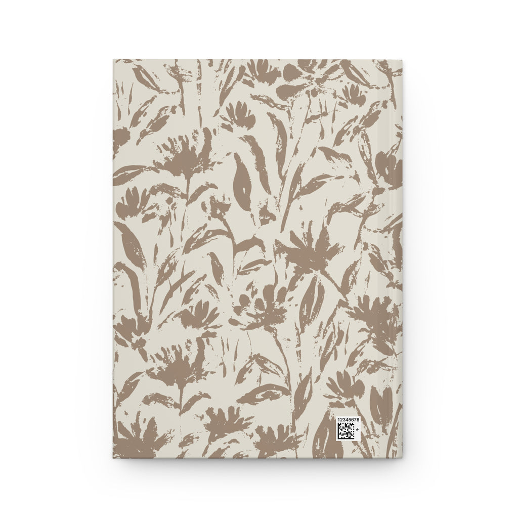 Windswept Floral Hardcover Journal