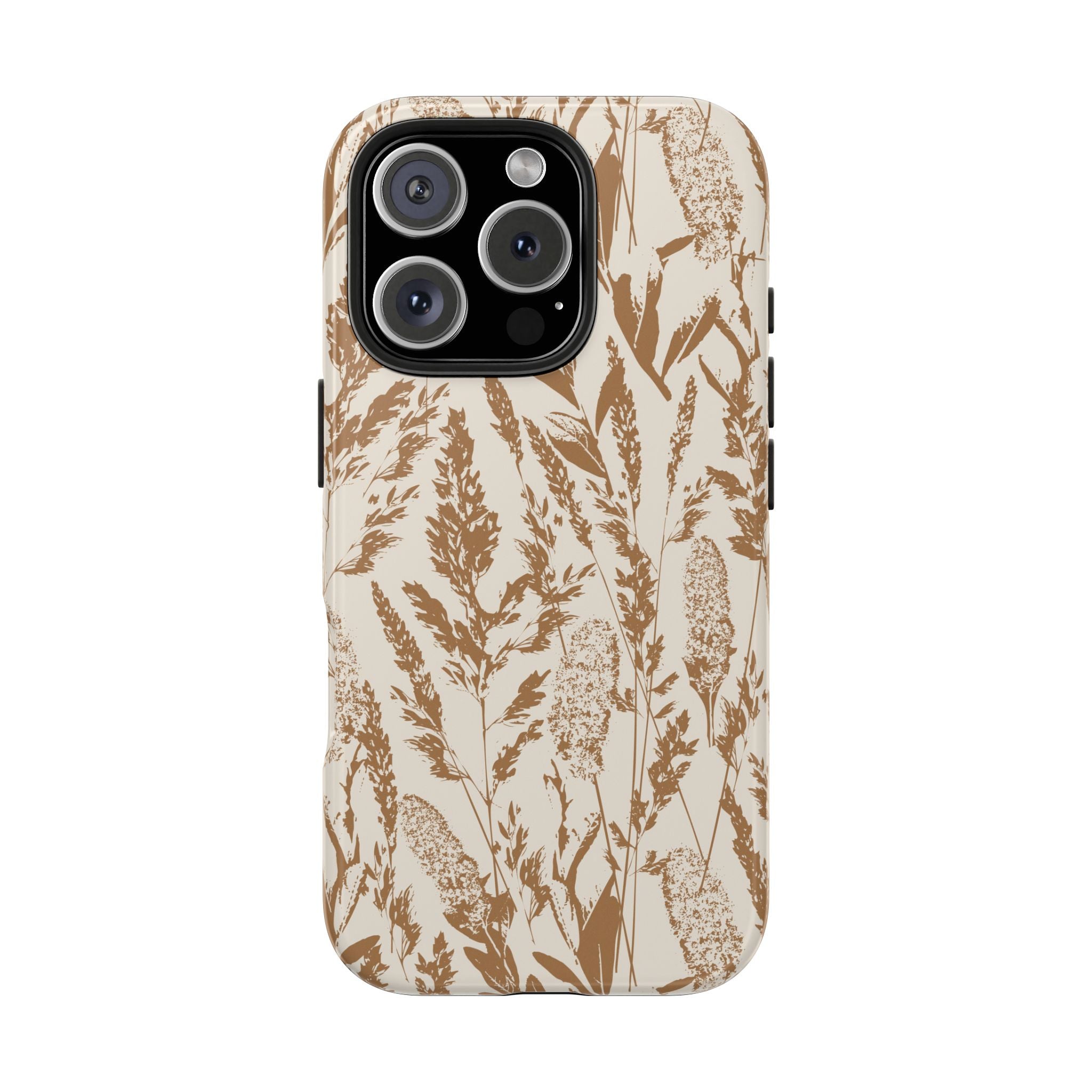 Iphone Case - Grasses Ochre Design