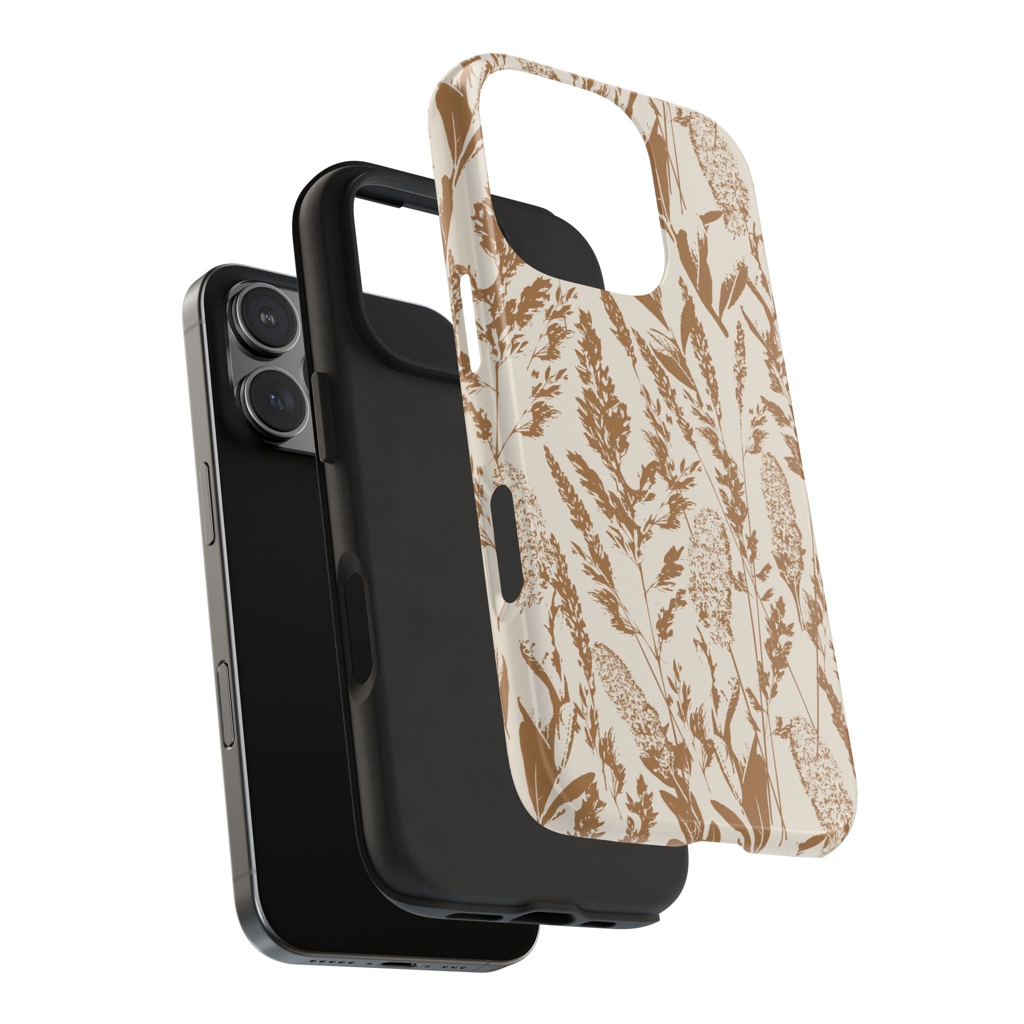 Iphone Case - Grasses Ochre Design
