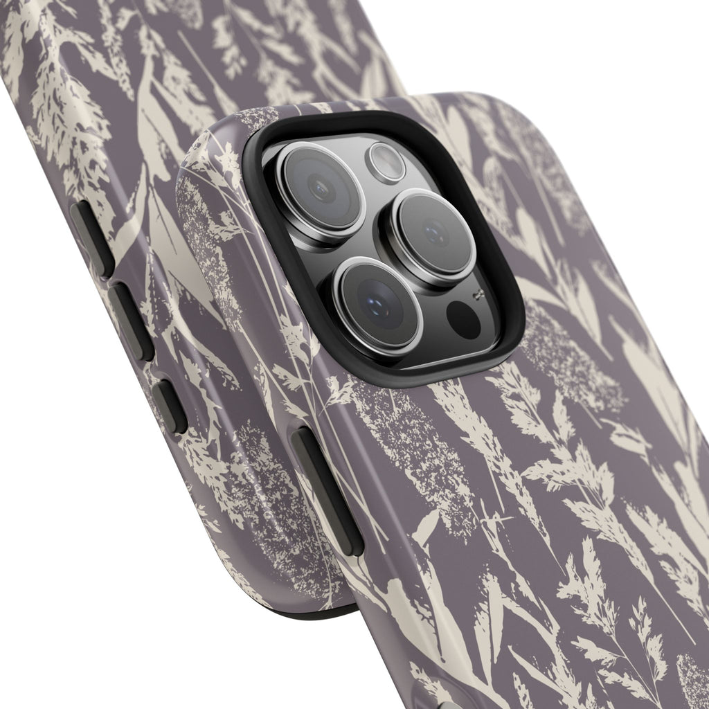 Iphone Case - Grasses Lavender design