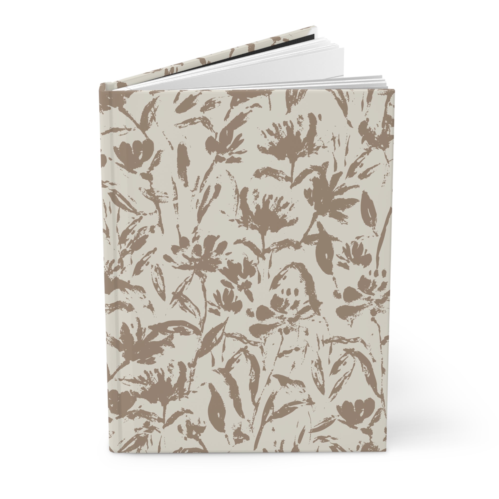 Windswept Floral Hardcover Journal