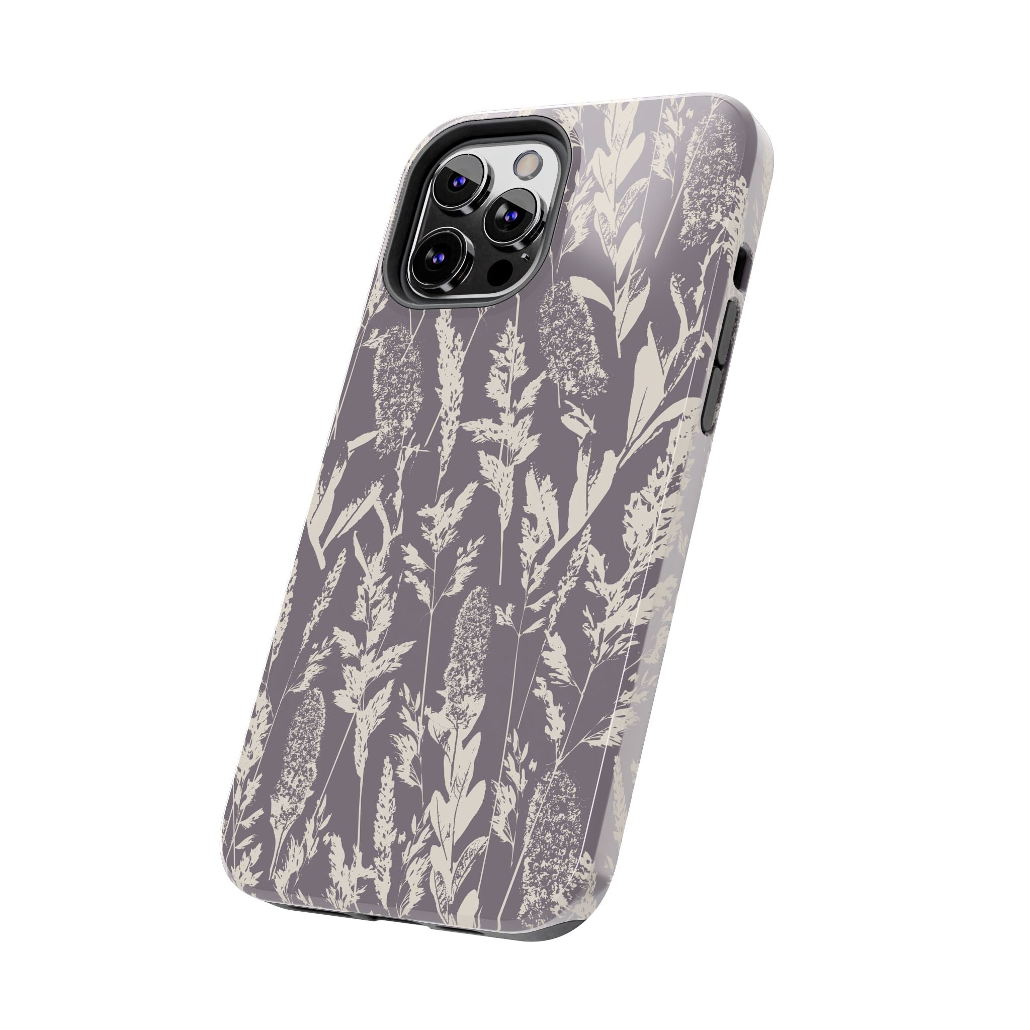 Iphone Case - Grasses Lavender design
