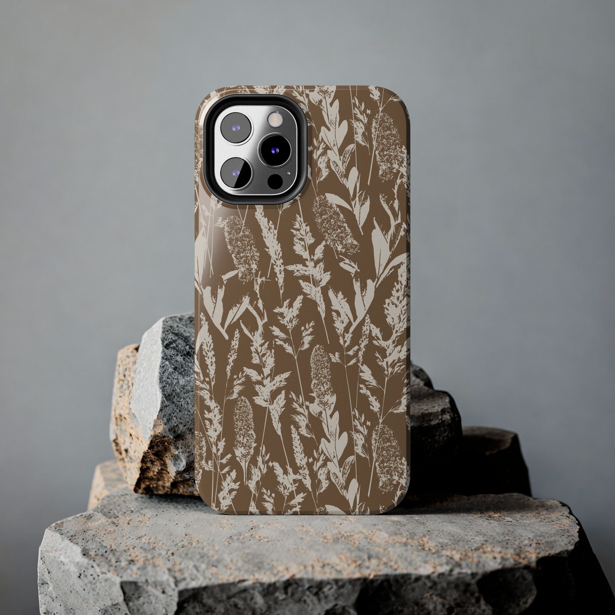 Iphone Case - Grasses Tan Design