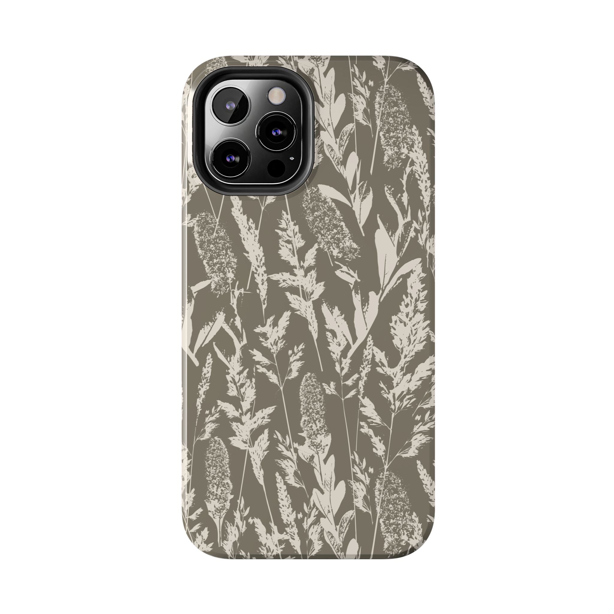 Iphone Case - Grasses Greige Design