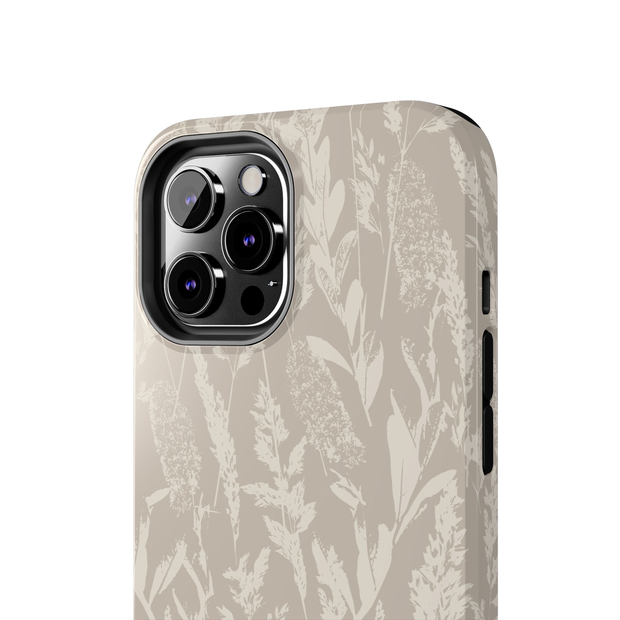 Iphone Case - Grasses Cream Beige Design